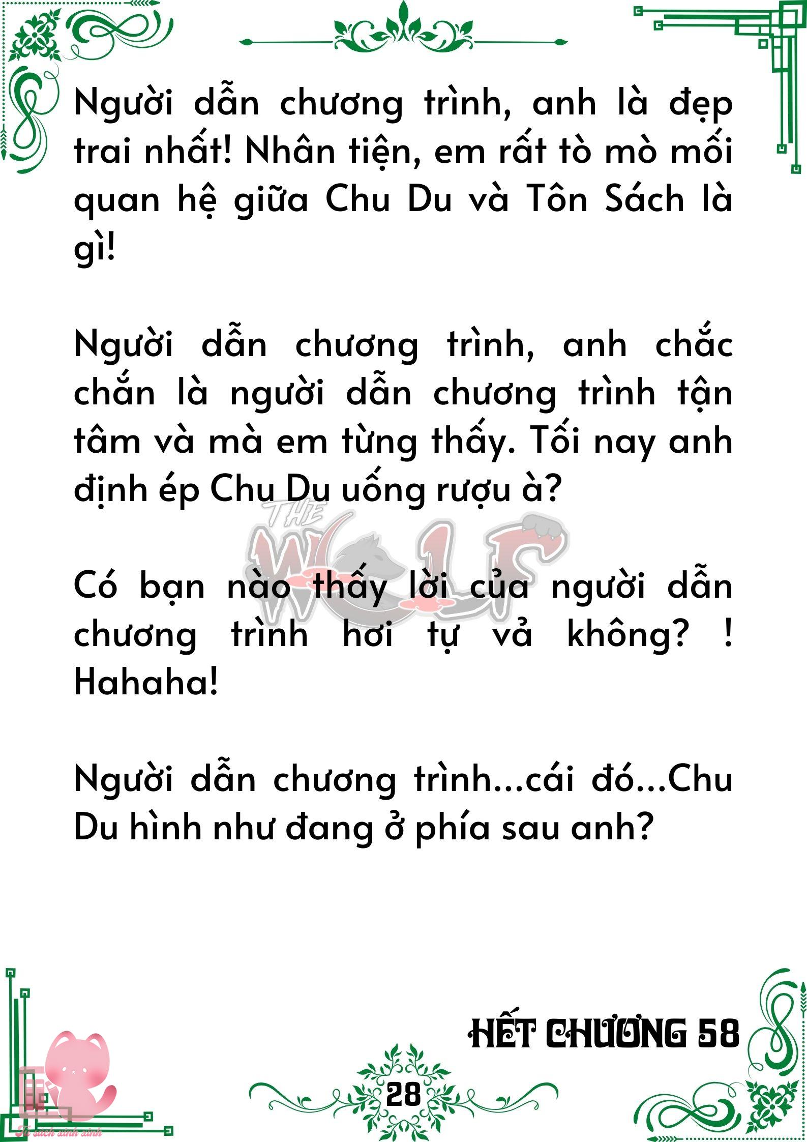 Quý nhân phù trợ Du - Chap 58
