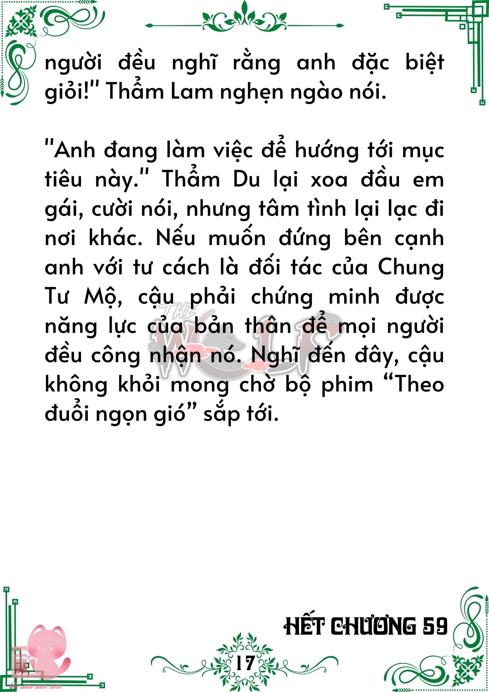 Quý nhân phù trợ Du - Chap 59