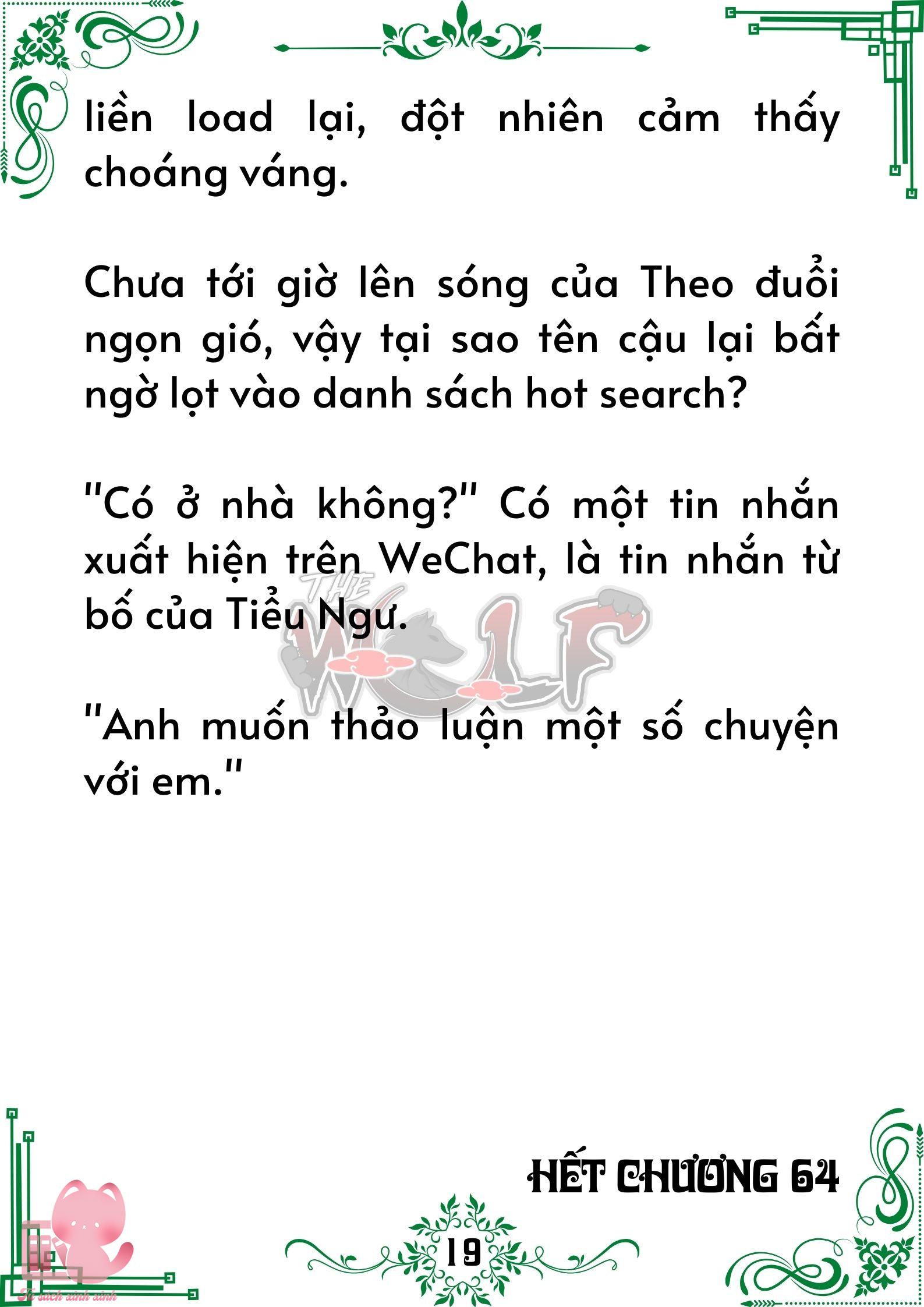 Quý nhân phù trợ Du - Chap 64