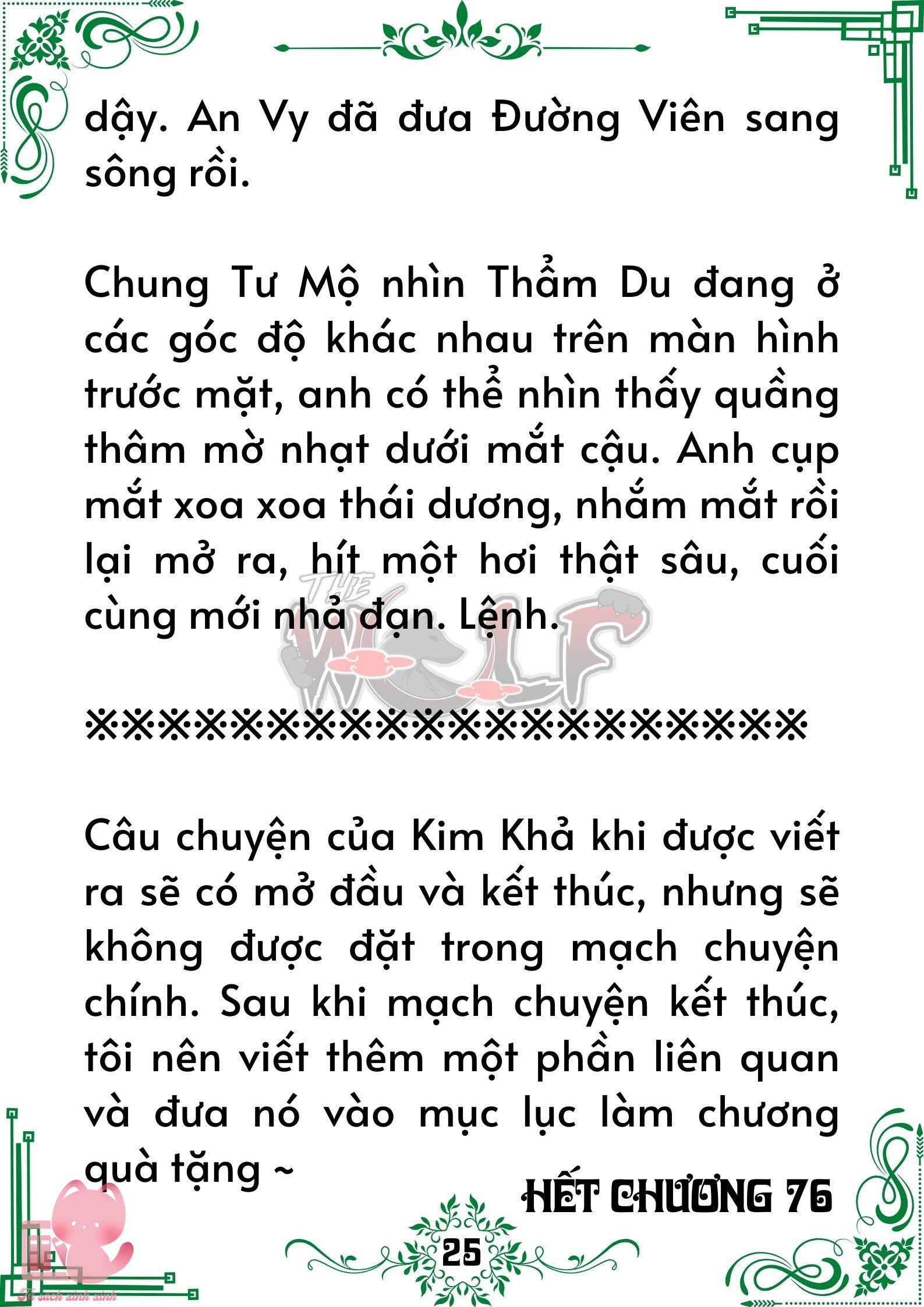 Quý nhân phù trợ Du - Chap 76