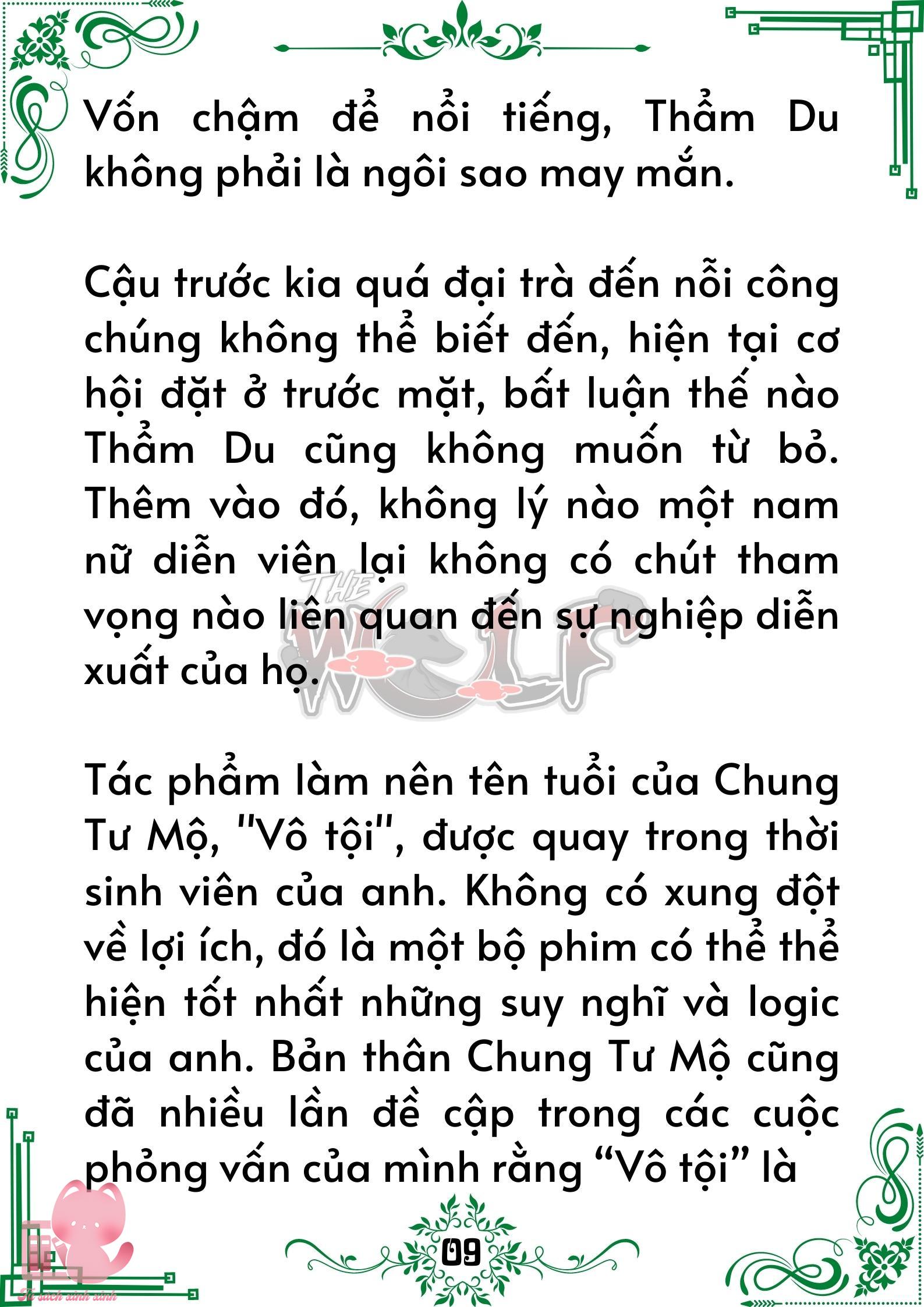Quý nhân phù trợ Du - Chap 9