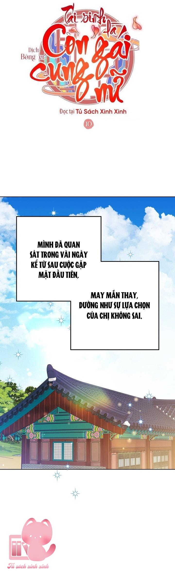 Tái Sinh Là Con Gái Cung Nữ - Chap 10