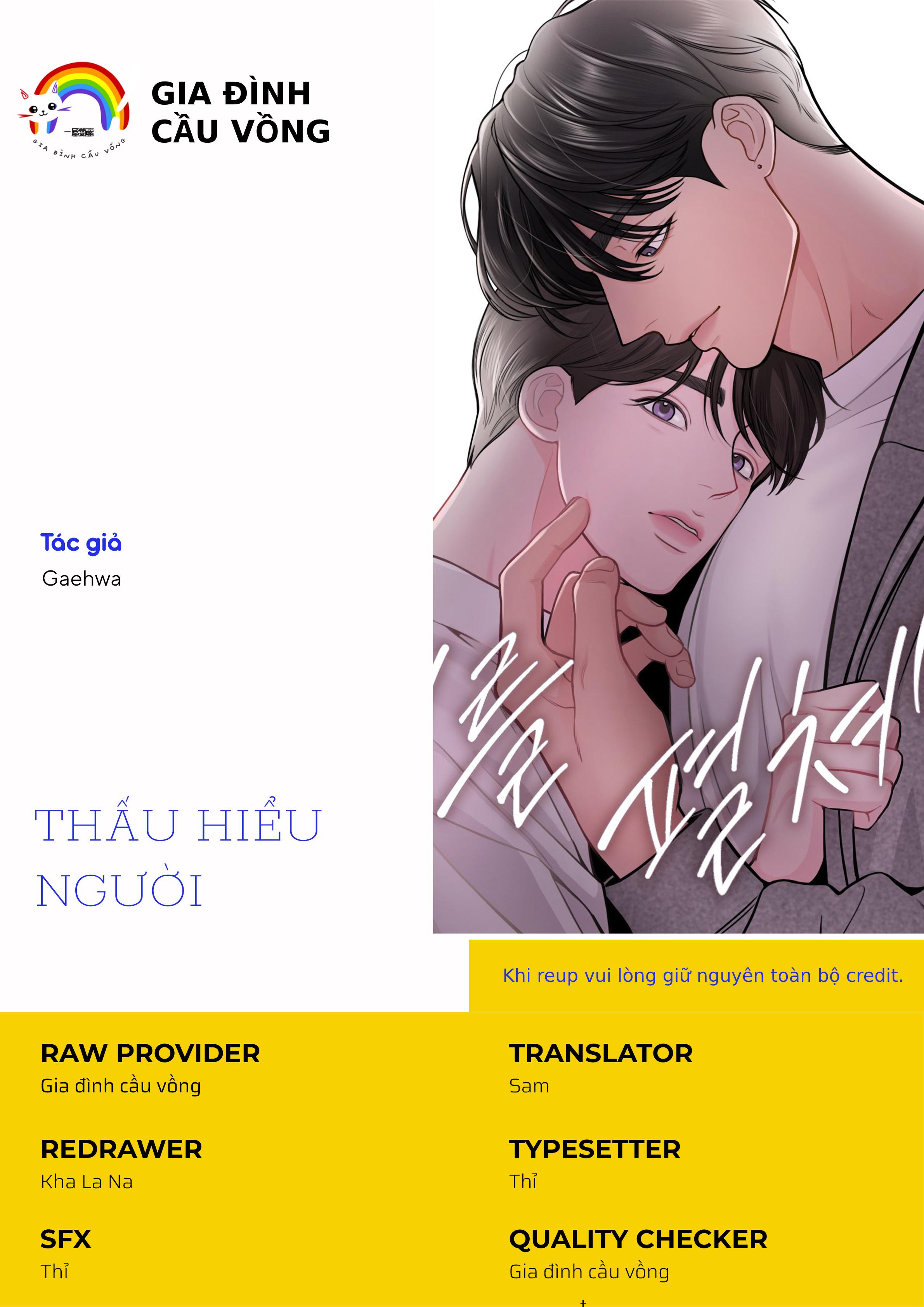 THẤU HIỂU NGƯỜI - Chap 6