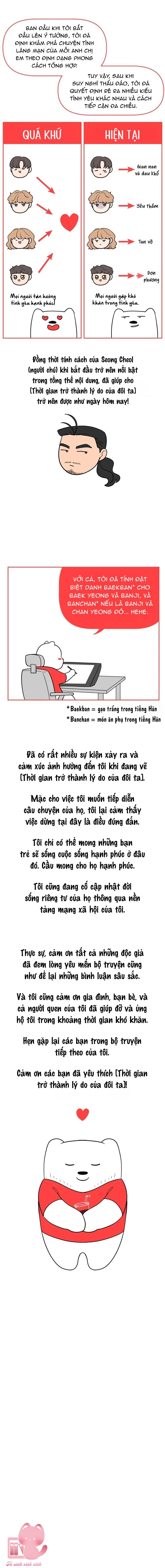 Thời Gian Trở Thành Lý Do Của Đôi Ta - Chap 90