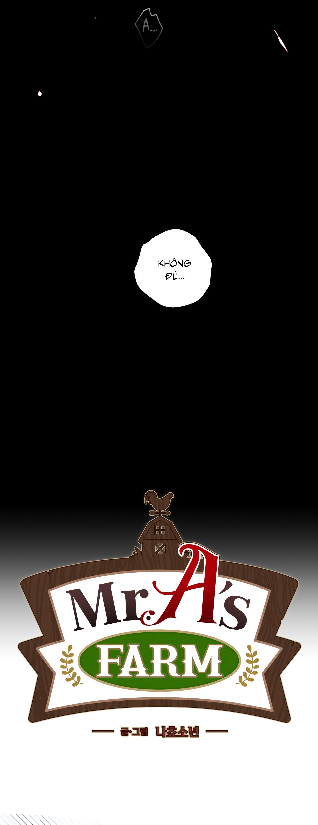 TRANG TRẠI DÂM ĐÃNG CỦA MR.A'S - Chap 16