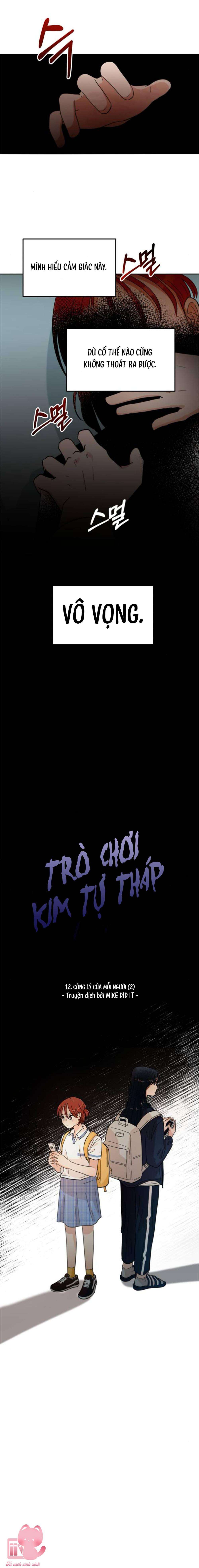 TRÒ CHƠI KIM TỰ THÁP - Chap 12